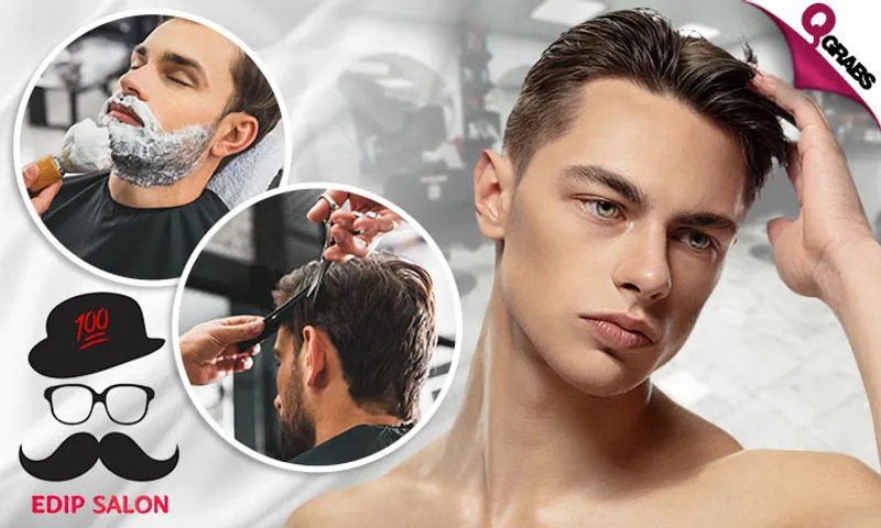 Men's Grooming Services at Edip Salon - Al Sadd Branch!